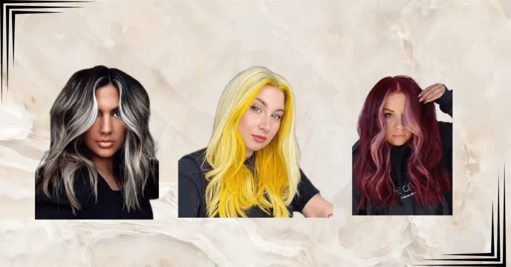 Money Piece Hair for Different Hair Colors