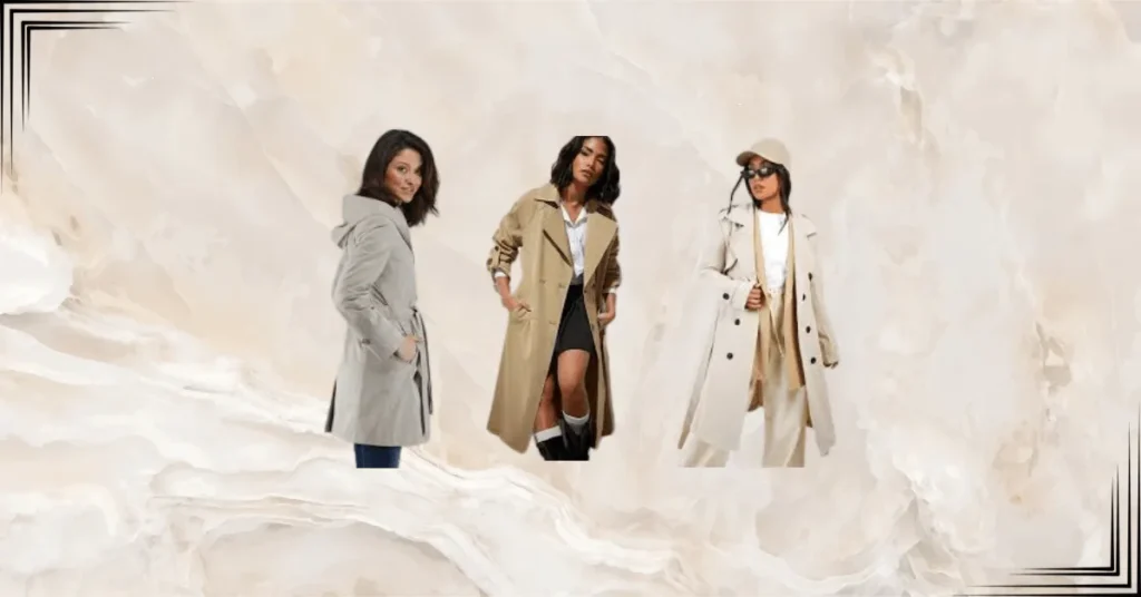 Petite trench coats